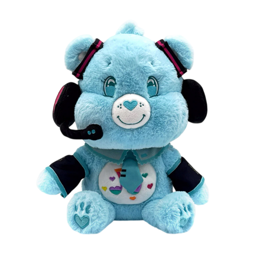 Care Bears Youtooz Plush Hatsune Miku X Heartsong Bear (9IN)