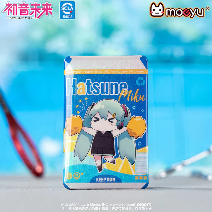 Moeyu - Hatsune Miku Run Series Square Badge