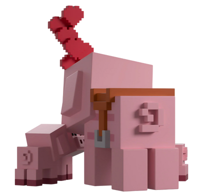 Minecraft Youtooz Vinyl Figure Pig Family