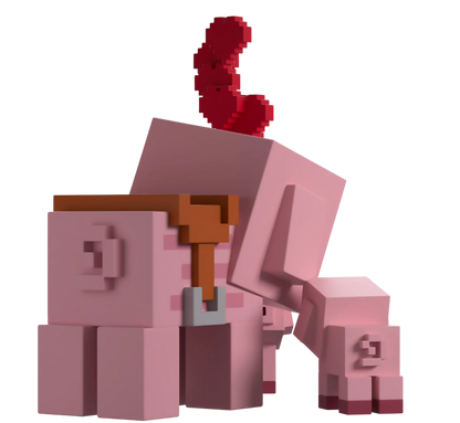 Minecraft Youtooz Vinyl Figure Pig Family