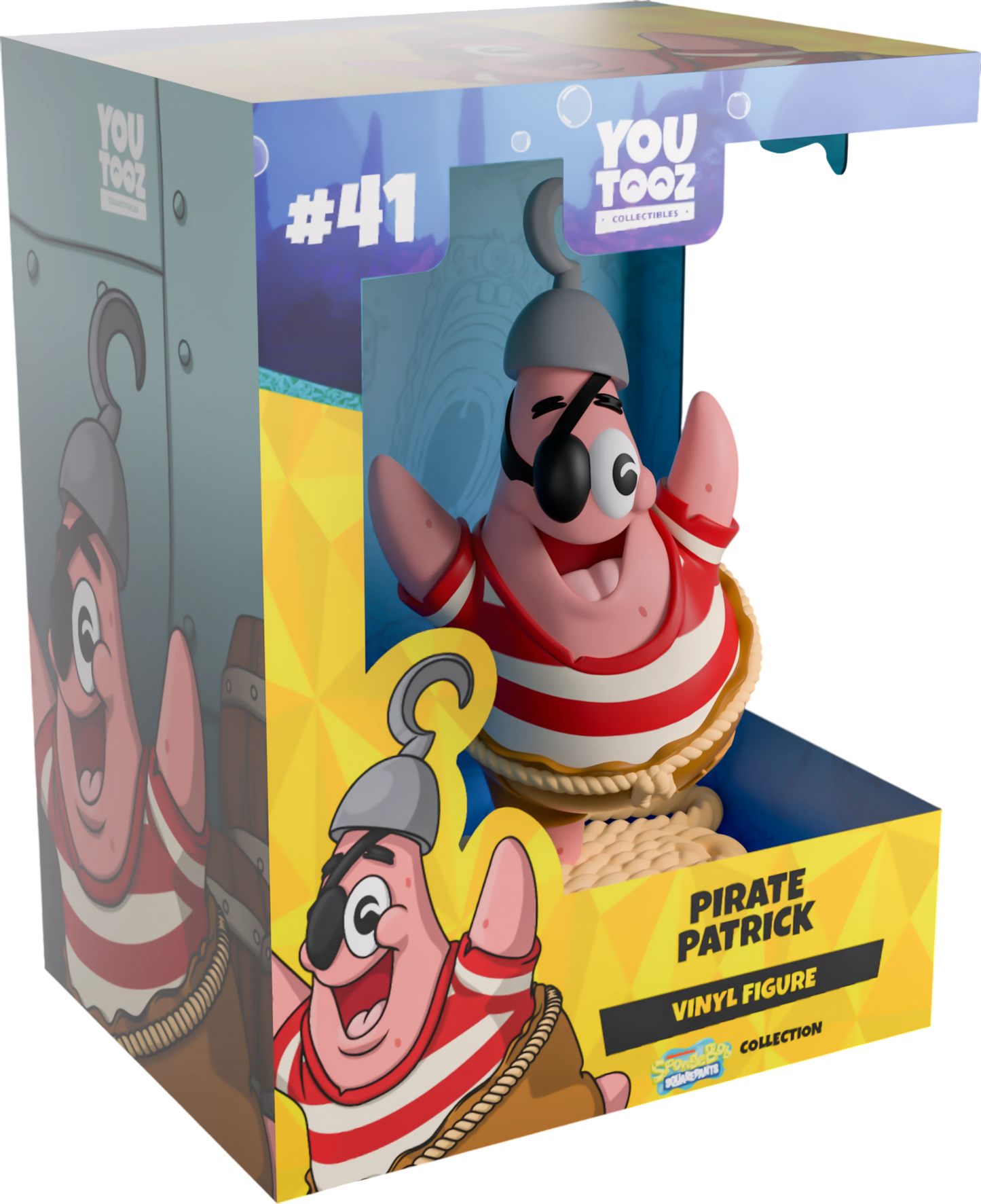 Spongebob Squarepants Youtooz Vinyl Figure Pirate Patrick