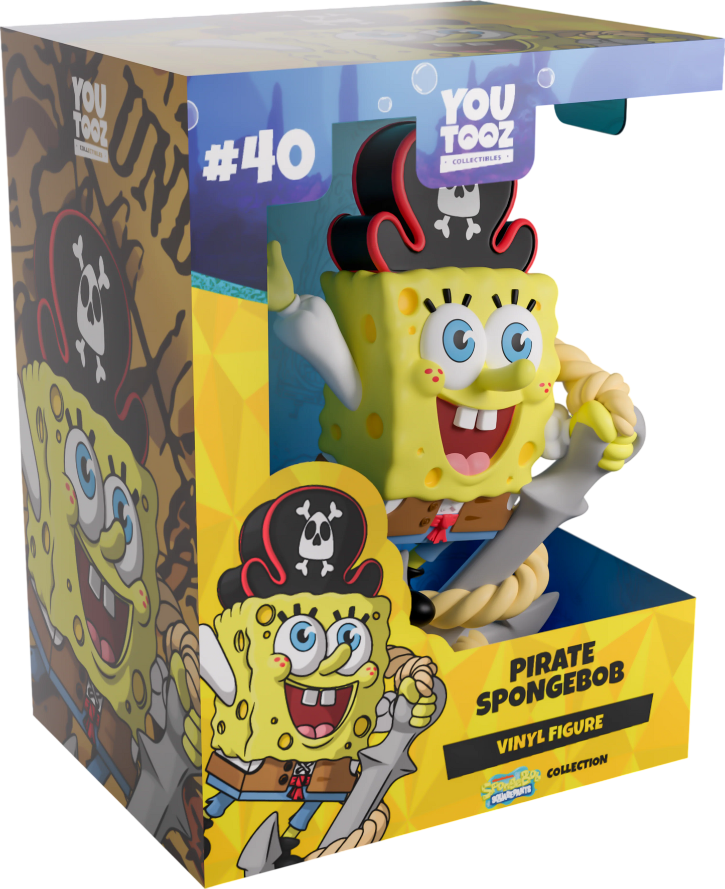 Spongebob Squarepants Youtooz Vinyl Figure Pirate SpongeBob