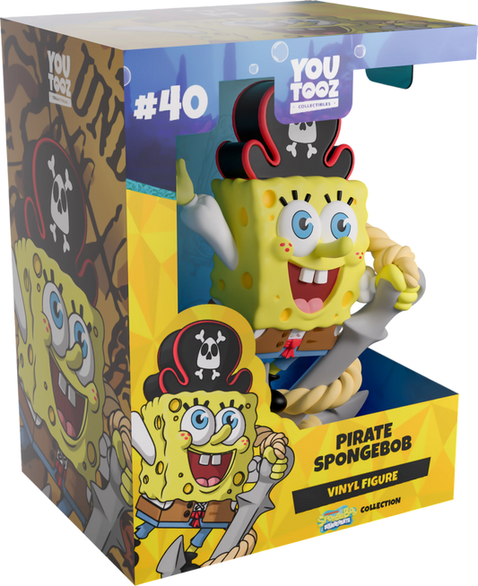 Spongebob Squarepants Youtooz Vinyl Figure Pirate SpongeBob