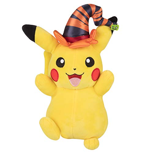 Pokemon Pikachu with Witch Hat Halloween Plush (8IN)