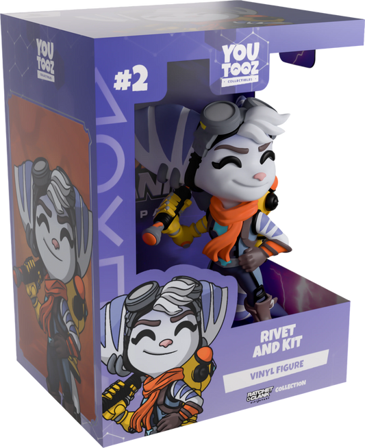 Ratchet & Clank: Rift Apart Youtooz Vinyl Figure Rivet and Kit