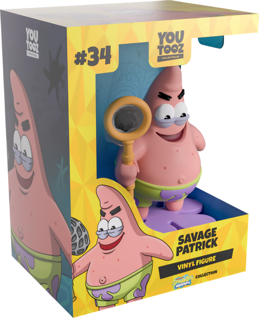 Spongebob Squarepants Youtooz Vinyl Figure Savage Patrick