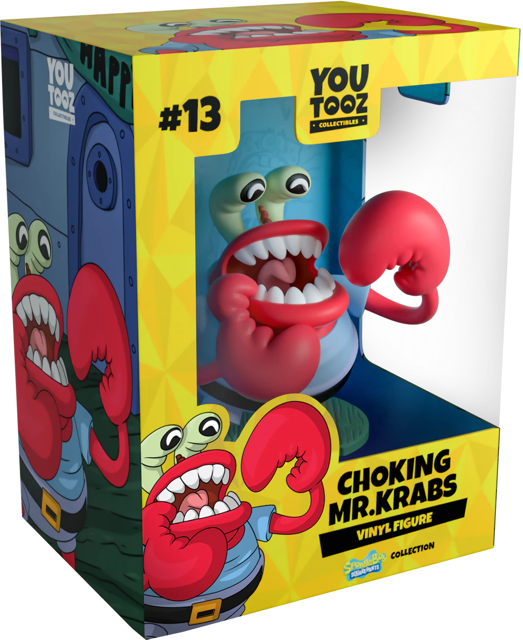 Spongebob Squarepants Mr Krabs Choking Youtooz Vinyl Figure