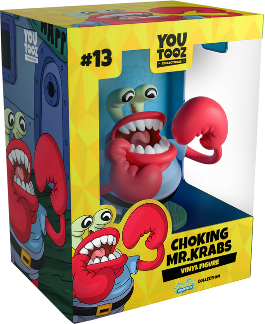Spongebob Squarepants Mr Krabs Choking Youtooz Vinyl Figure