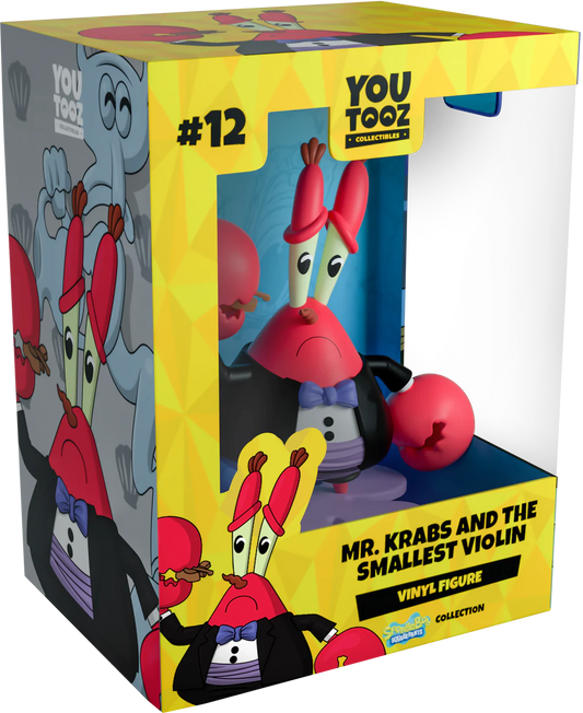 Spongebob Squarepants Mr Krabs And The Smallest Violin Youtooz Vinyl Figure