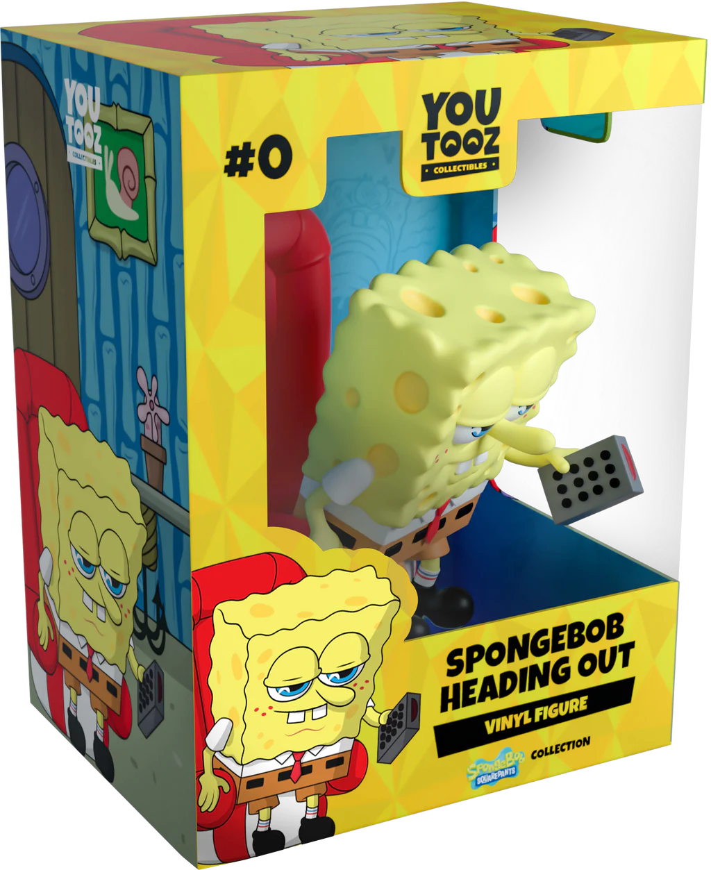 Spongebob Squarepants -Spongebob Heading Out Youtooz Vinyl Figure