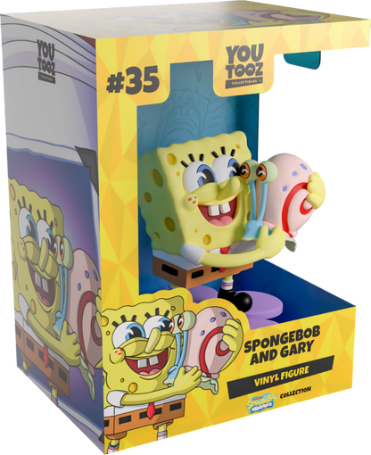 Spongebob Squarepants Youtooz Vinyl Figure Spongebob & Gary