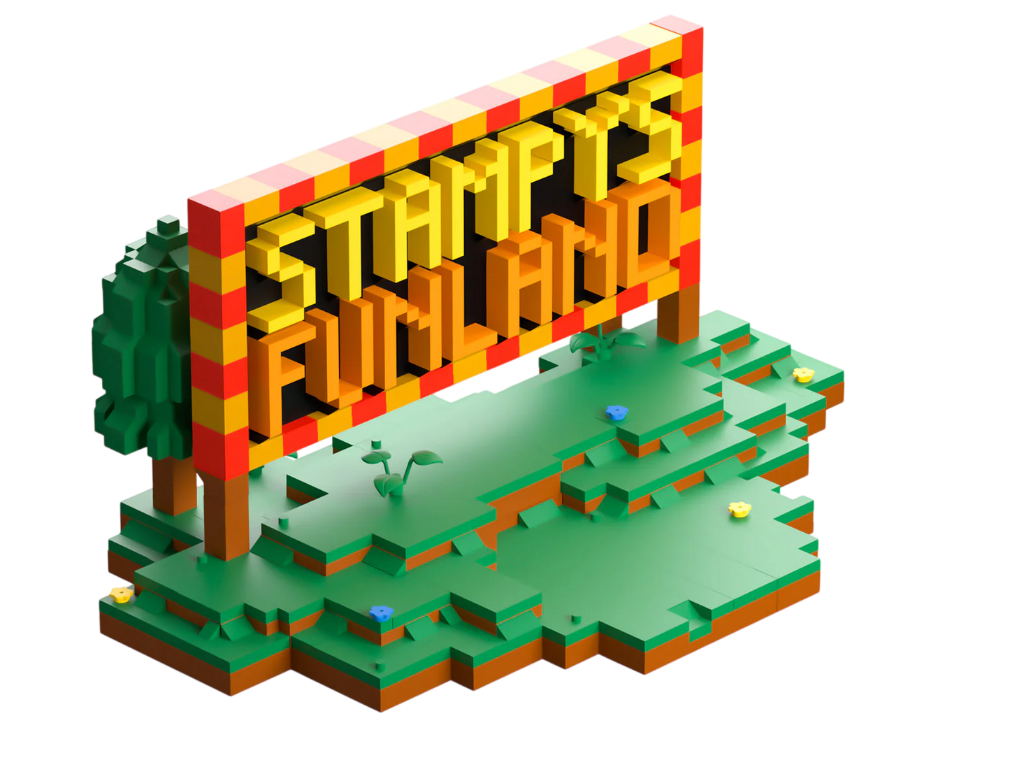 Minecraft Youtooz Brickset Stampy’s Funland