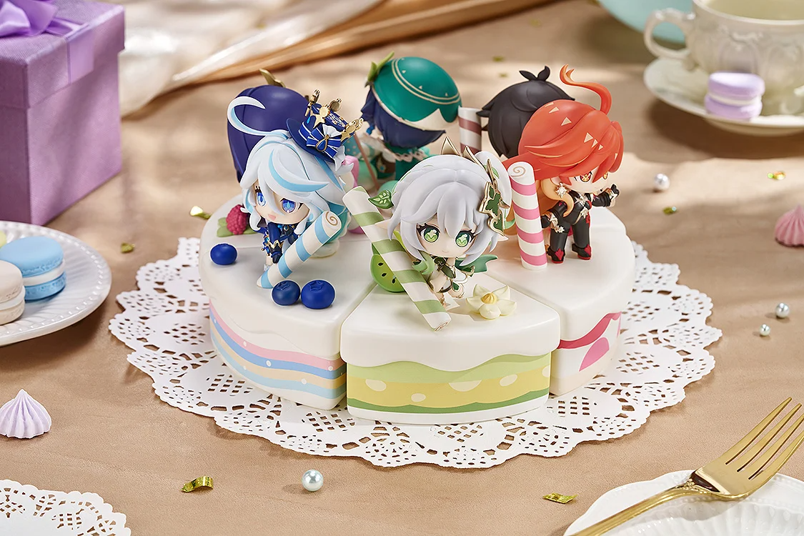 Genshin Impact Wondrous Travels Series Statue Zhongli Chibi