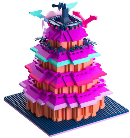 Hazbin Hotel Youtooz Brickset V Tower