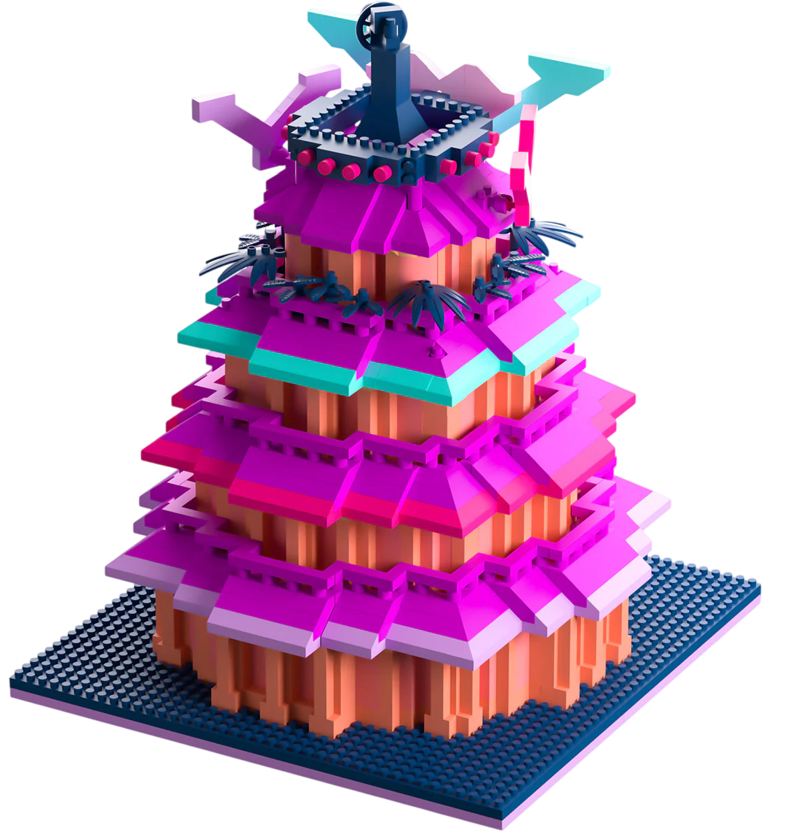 Hazbin Hotel Youtooz Brickset V Tower