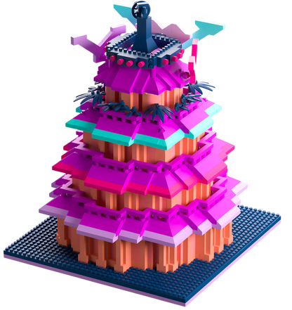 Hazbin Hotel Youtooz Brickset V Tower
