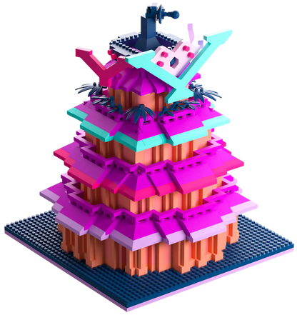 Hazbin Hotel Youtooz Brickset V Tower
