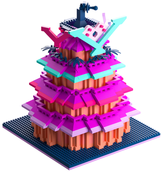 Hazbin Hotel Youtooz Brickset V Tower