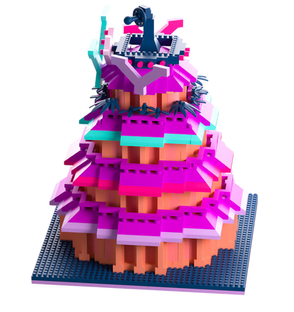 Hazbin Hotel Youtooz Brickset V Tower