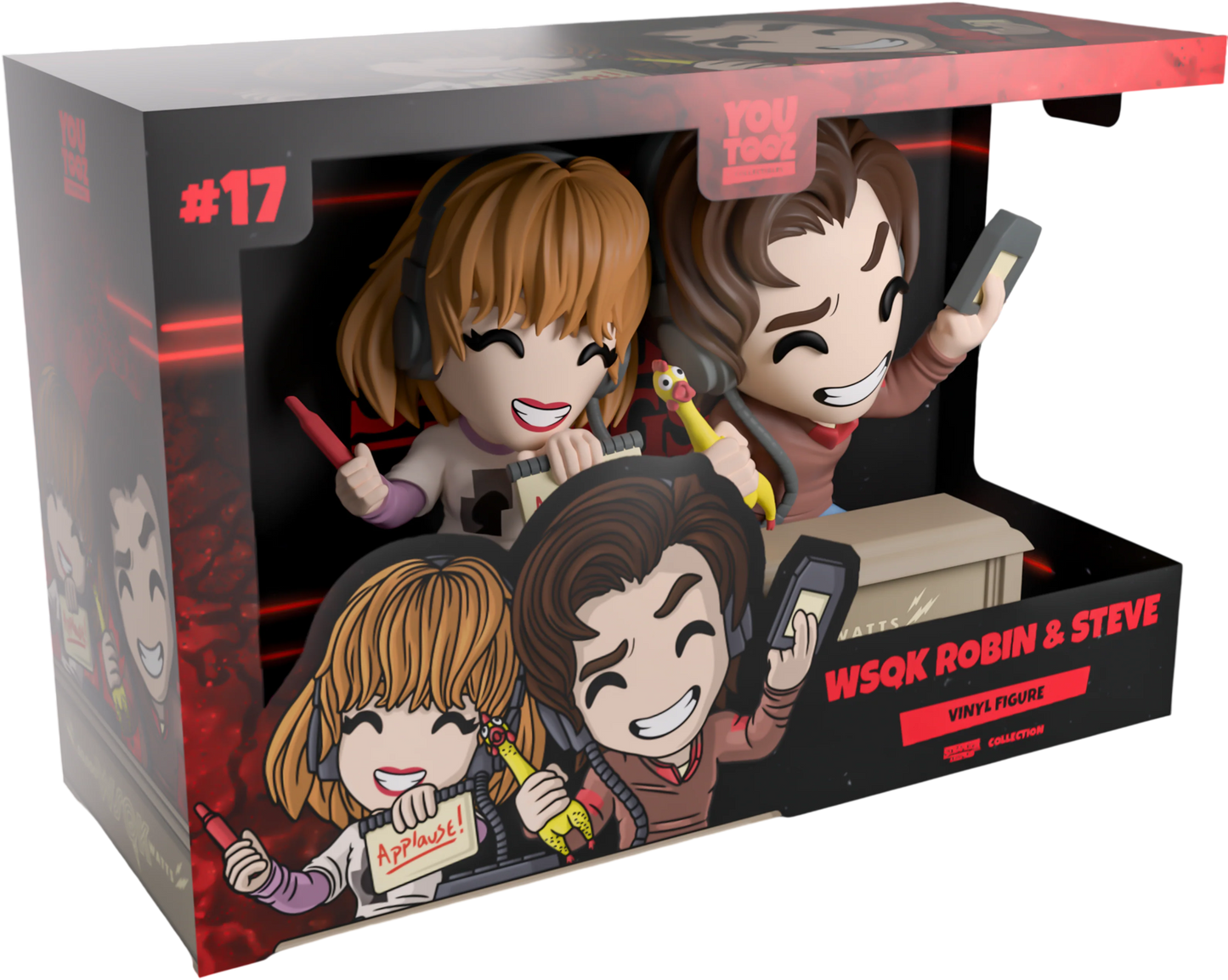 Stranger Things Youtooz Vinyl Figure WSQK Robin & Steve