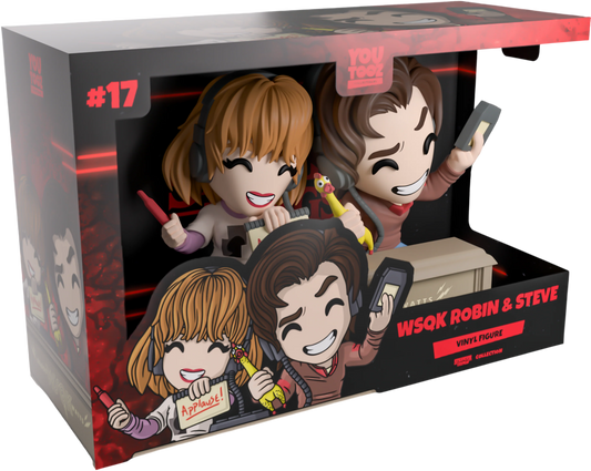 Stranger Things Youtooz Vinyl Figure WSQK Robin & Steve