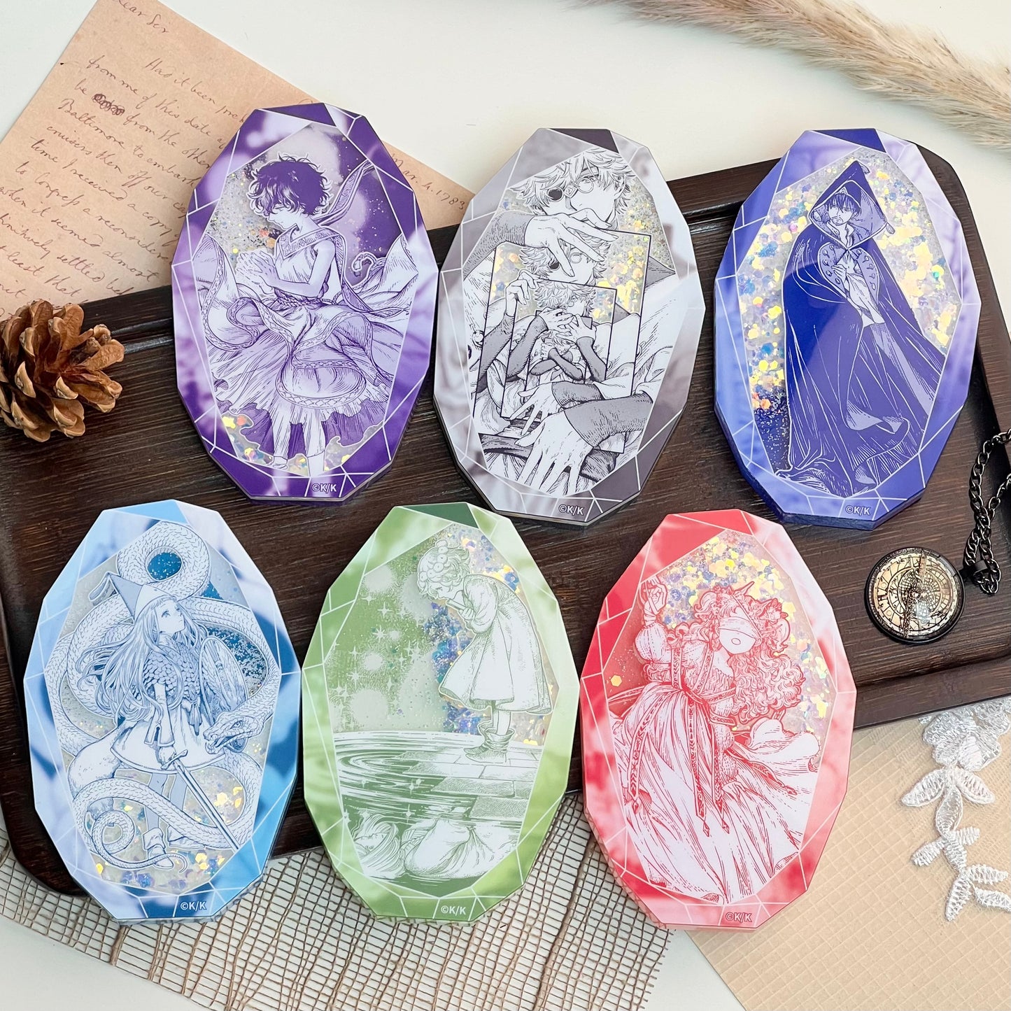 Witch Hat Atelier Acrylic Stand Quicksand Crystal Coco