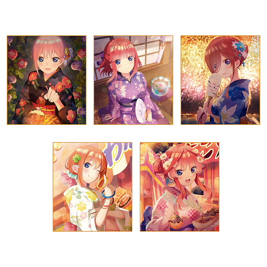 The Quintessential Quintuplets Art Board Kuji Prize M