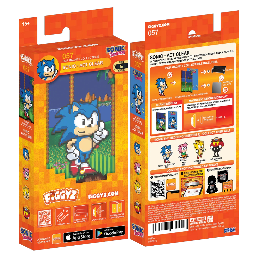 Sonic the Hedgehog (Classic) FiGGYZ Sonic Act Clear - #57