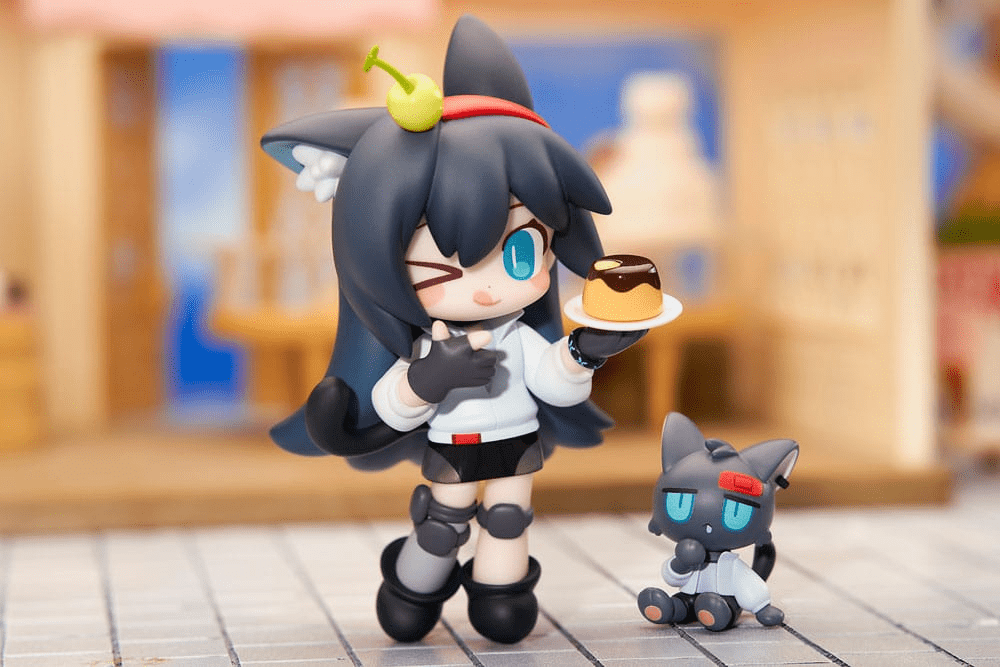 Arknights Mini Statue - Will You be Having the Dessert? Blaze | Anime Emporium