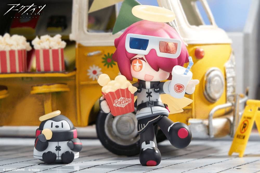 Arknights Mini Statue - Will You be Having the Dessert? Exusiai | Anime Emporium