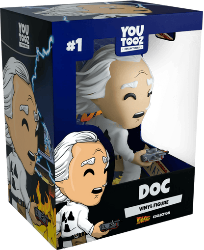 Back To The Future Doc Emmett Brown Youtooz Vinyl Figure | Anime Emporium