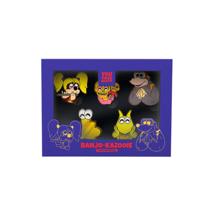 Banjo Kazooie Youtooz Pin Set Banjo Kazooie And Friends