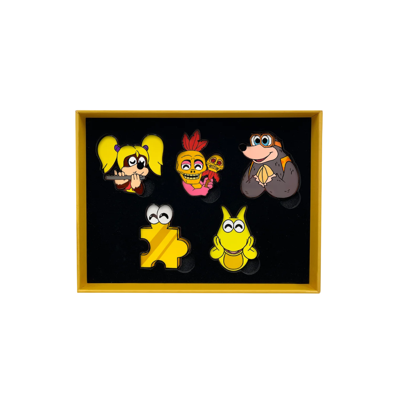 Banjo Kazooie Youtooz Pin Set Banjo Kazooie And Friends