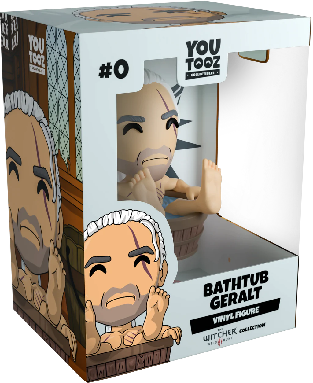 The Witcher Bathtub Geralt Youtooz Vinyl Figure