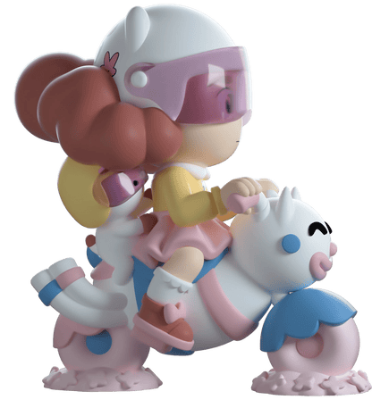 Bee and Puppycat Riding Youtooz Vinyl Figure | Anime Emporium