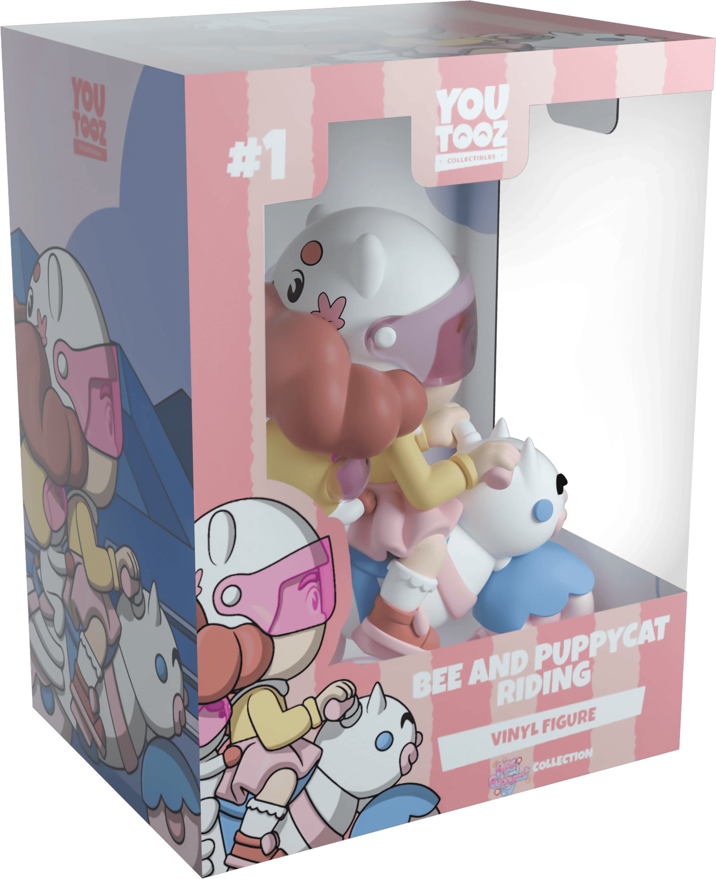 Bee and Puppycat Riding Youtooz Vinyl Figure | Anime Emporium