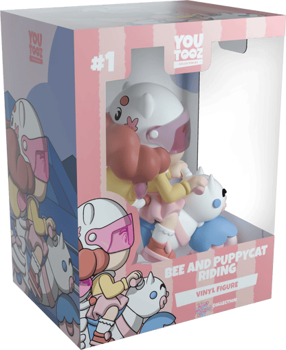 Bee and Puppycat Riding Youtooz Vinyl Figure | Anime Emporium