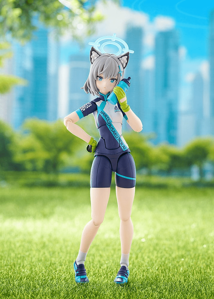 Blue Archive Figma Action Figure Shiroko Sunaookami Cycling | Anime Emporium