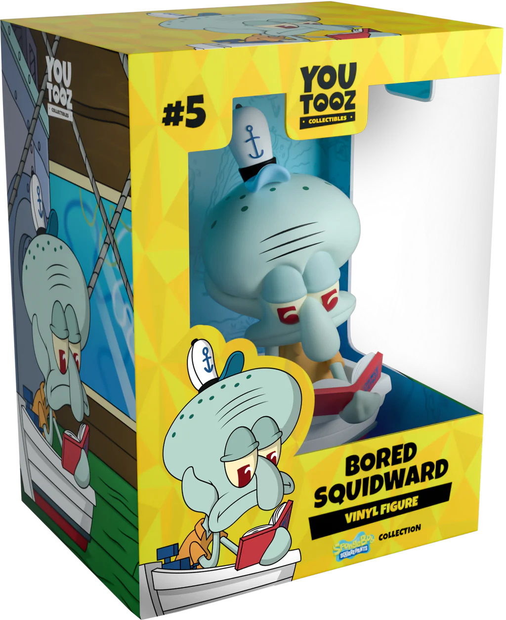 Spongebob Squarepants Board Squidward Youtooz Vinyl Figure