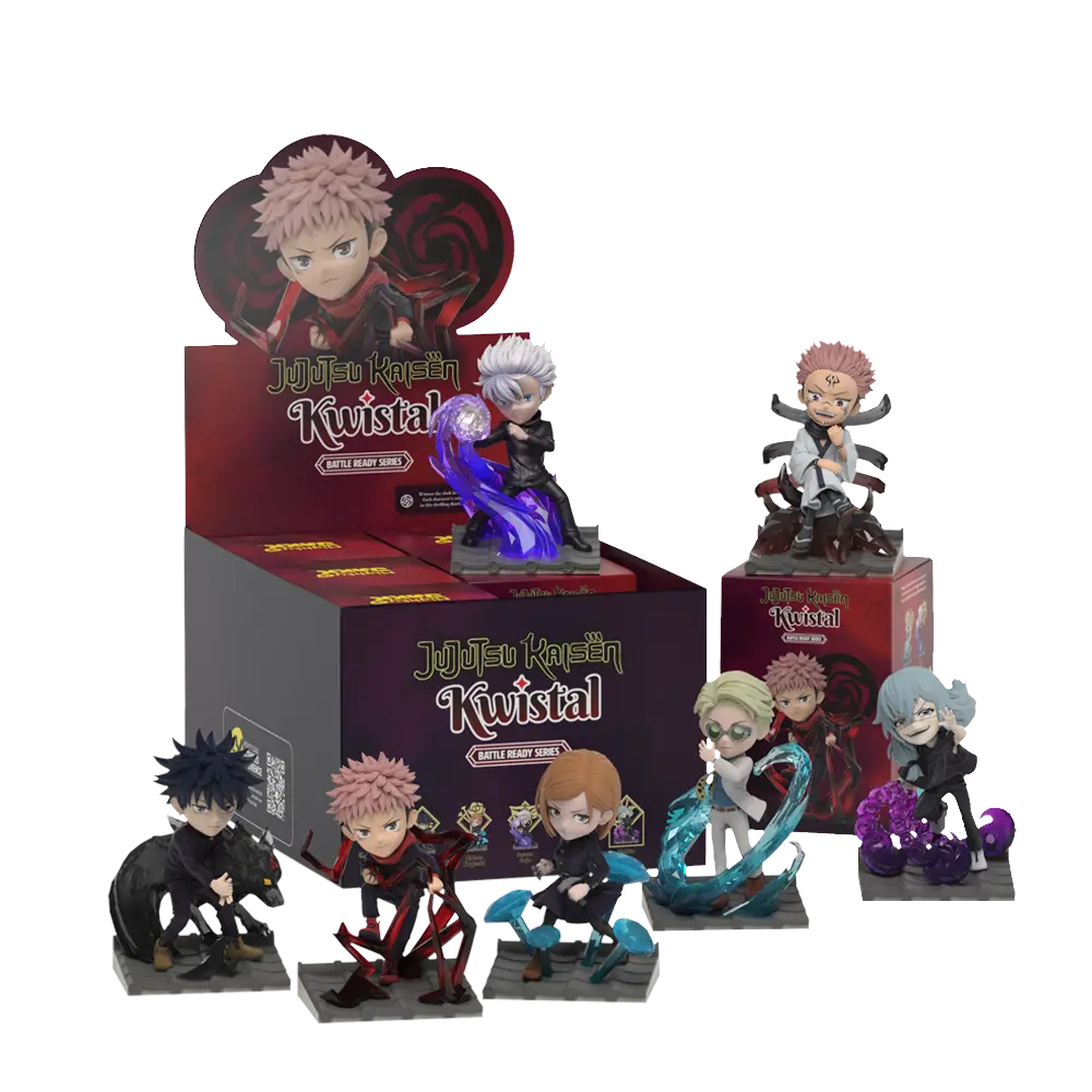 Jujutsu Kaisen Blind Box Kwistal Fwendz Battle Ready