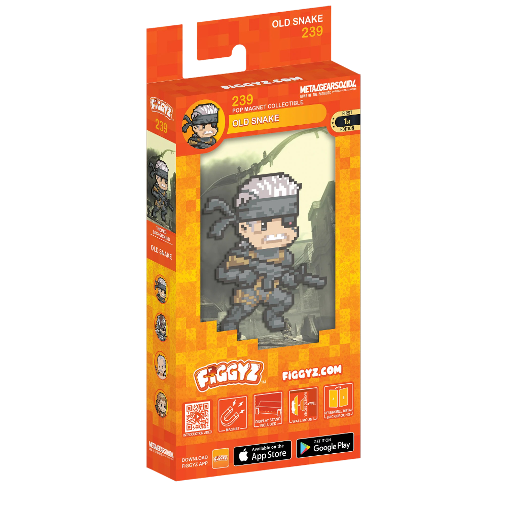 Metal Gear Solid 4 FiGGYZ Old Snake - #239