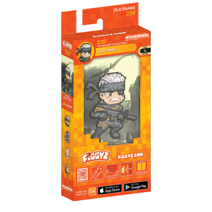 Metal Gear Solid 4 FiGGYZ Old Snake - #239