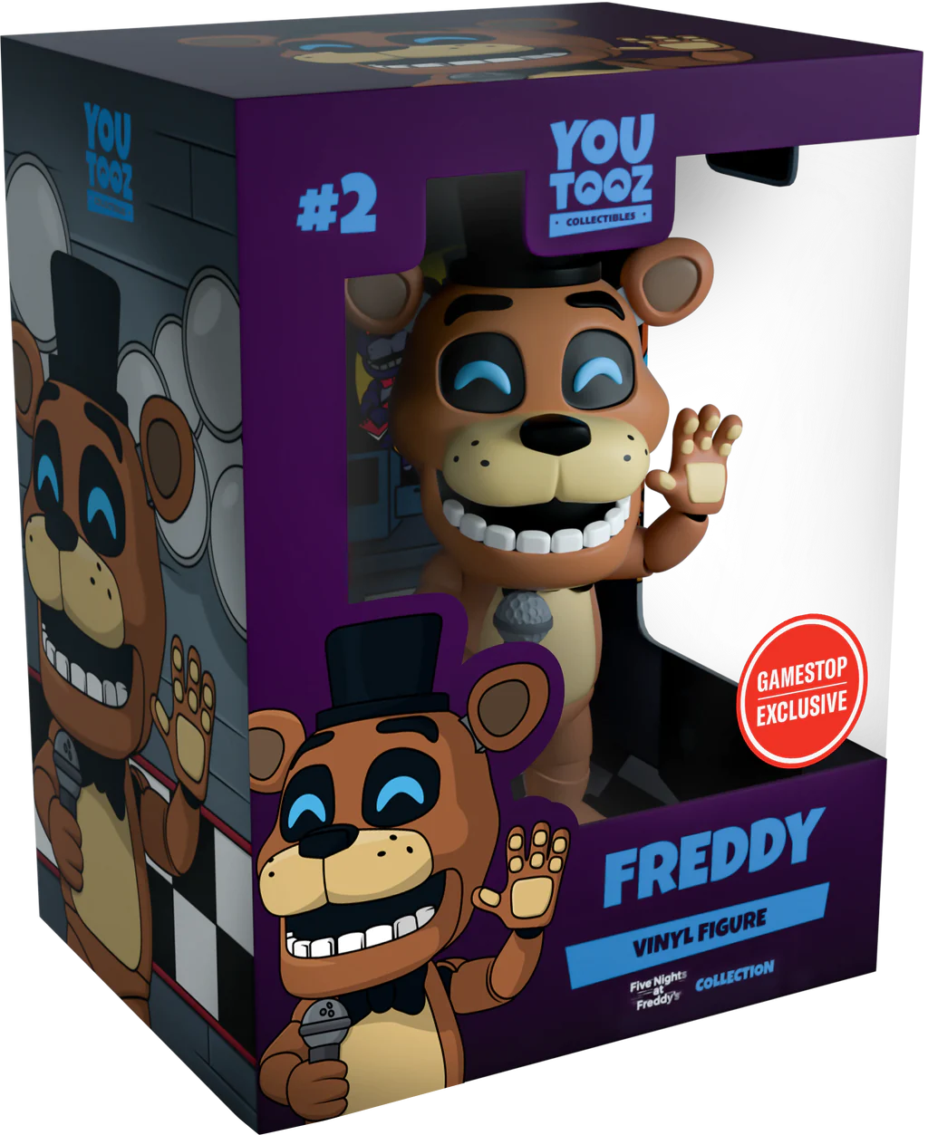 Five Nights At Freddys Freddy Fazbear Youtooz Vinyl Figure