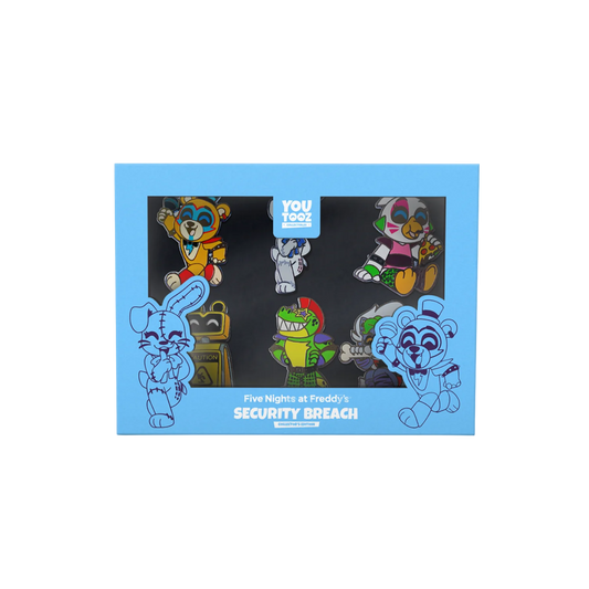 Five Nights at Freddys Security Breach Youtooz Pin Set