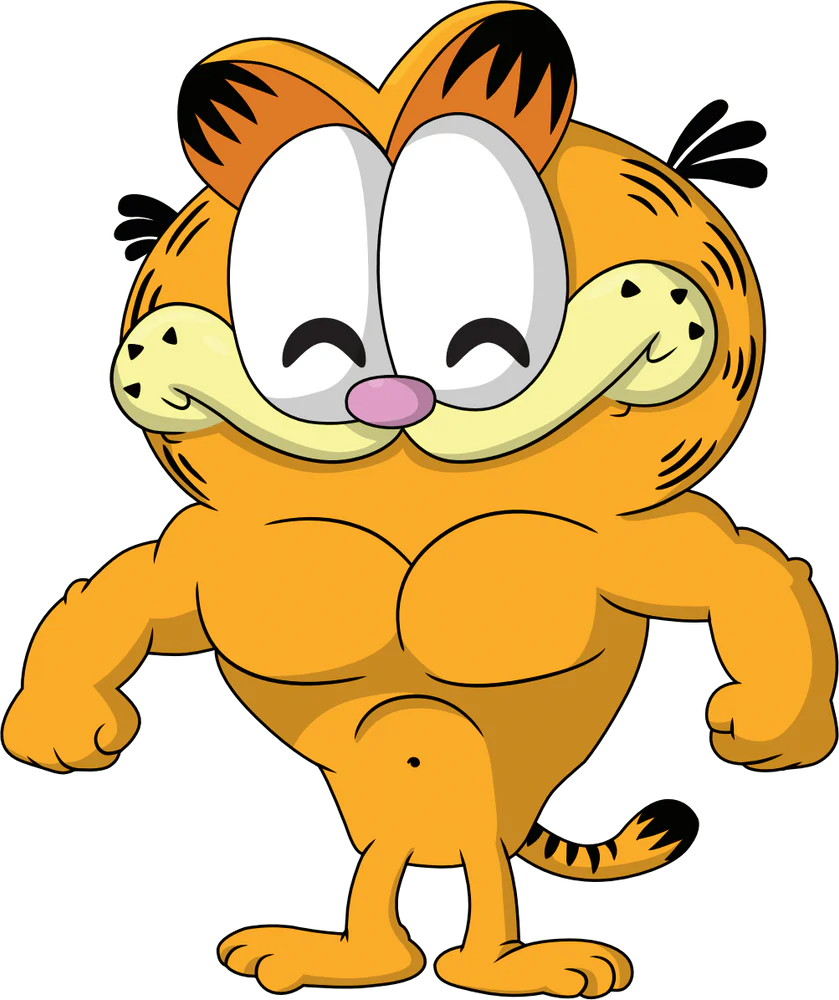 Garfield Swole Garfield Youtooz Vinyl Figure