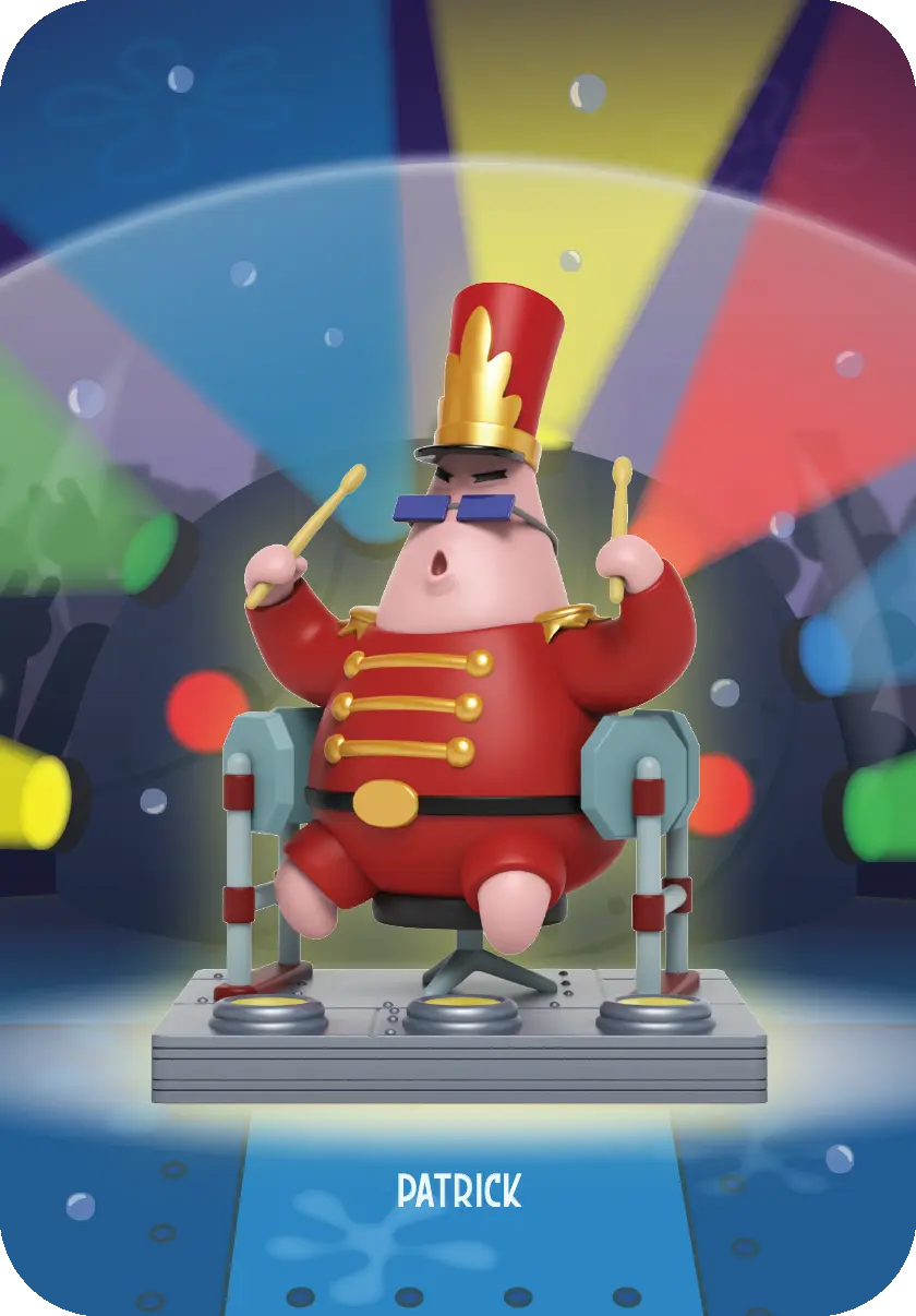 Spongebob Squarepants Blind Box (Band Geeks Edition)