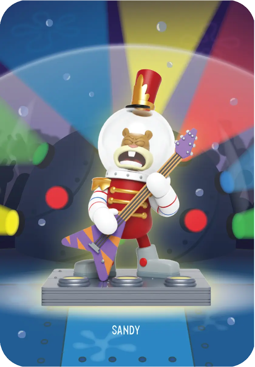 Spongebob Squarepants Blind Box (Band Geeks Edition)