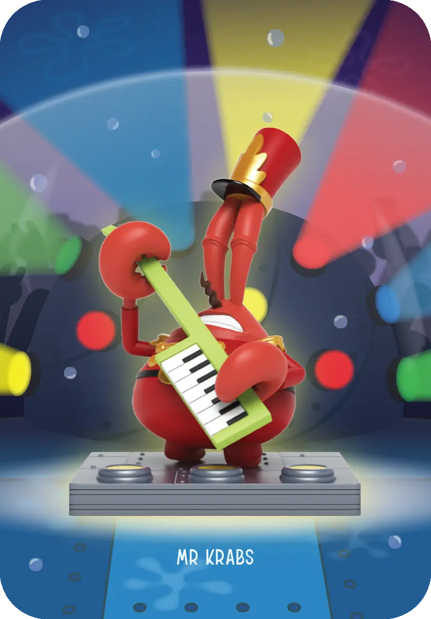 Spongebob Squarepants Blind Box (Band Geeks Edition)