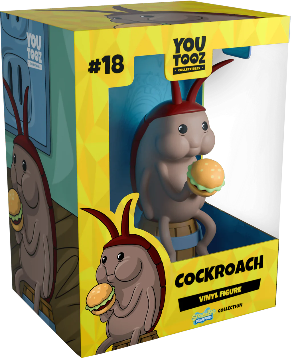 Cockroach Invincible Spongebob Squarepants Youtooz Vinyl Figure Cockroach – Anime Emporium