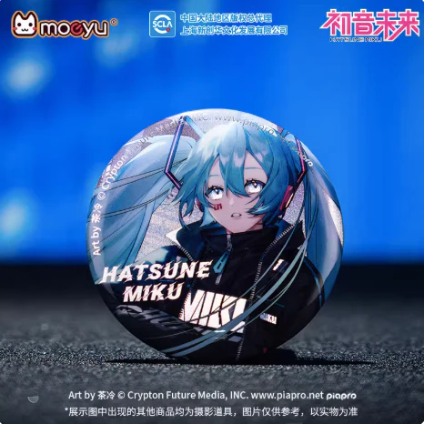 Moeyu - Hatsune Miku Technology Series Metal Badge Functional Style